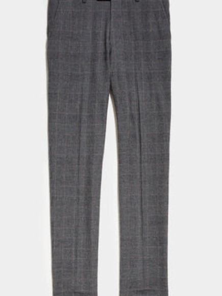 Todd Snyder Italian Wool Seersucker Sutton Trouser In Grey Glenplaid 32/30